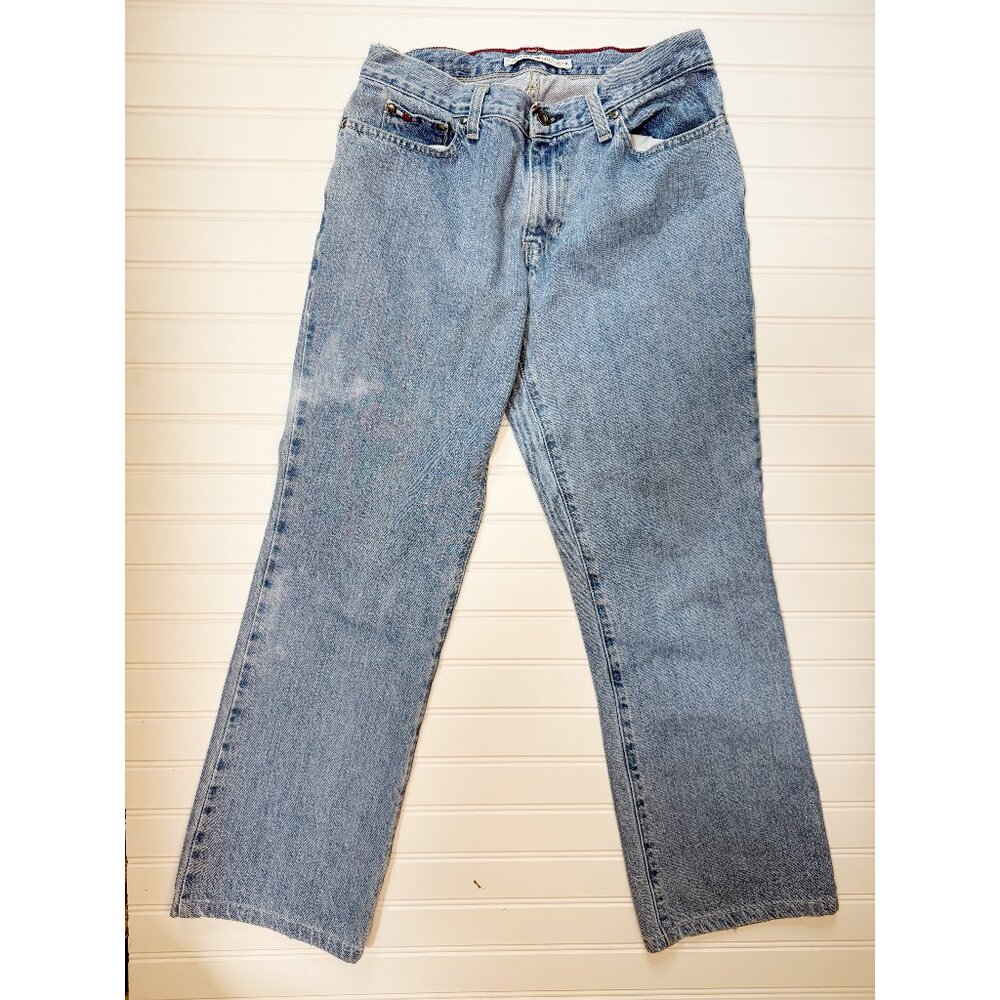 Vintage Tommy Hilfiger Jeans – 90s Classic Fit, Approx. Women's 8–10 (Ankle Leng